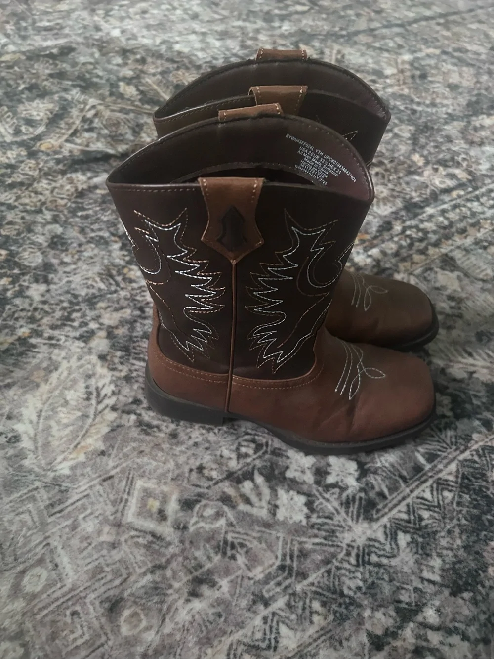 wonder nation Brown Kids Cowboy Boots